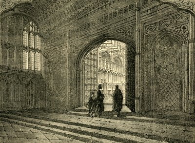 Innenraum der Henry VII. Kapelle, 1881 von Unbekannt