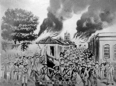 Invasion von Bayamo, 1850er, 1920er von Unbekannt