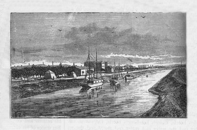 Ismailia, um 1882 von Unbekannt
