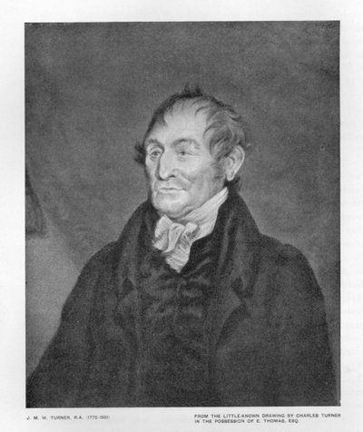 J.M.W. Turner, R.A. 1775-1851 von Unbekannt