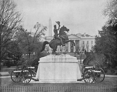 Jackson-Statue, Lafayette Square, Washington, D.C., ca. 1897 von Unbekannt