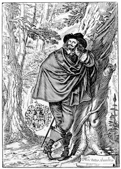 James Howell, walisischer Schriftsteller, 17. Jahrhundert von Unbekannt
