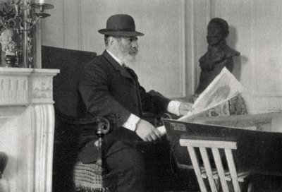 Jean-Francois Raffaelli, französischer Künstler, 1891 von Unbekannt