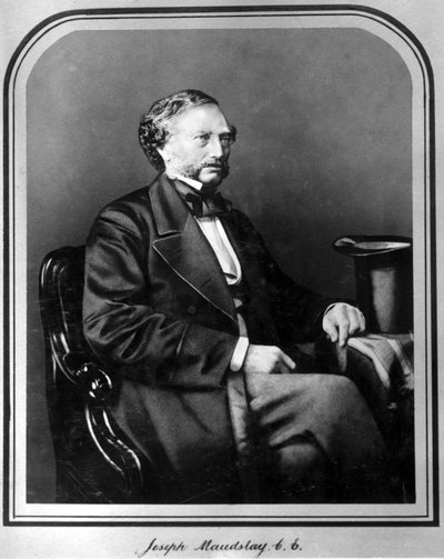 Joseph Maudslay, englischer Ingenieur, ca. 1850 von Unbekannt