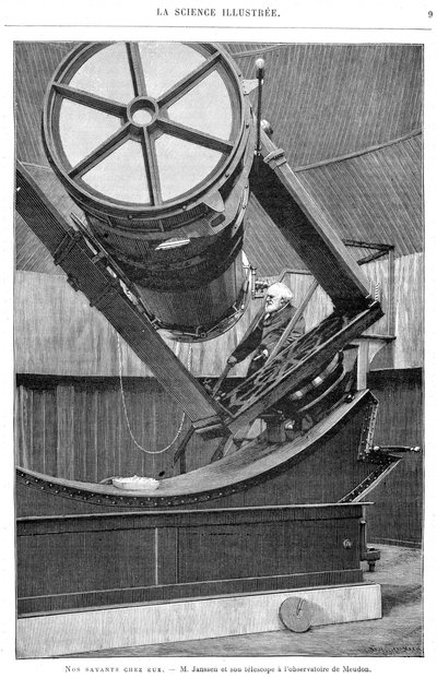 Jules Pierre César Janssen, französischer Astronom, 1893 von Unbekannt