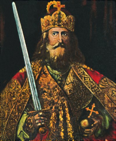 Karl der Große, 742-814, 1934 von Unbekannt