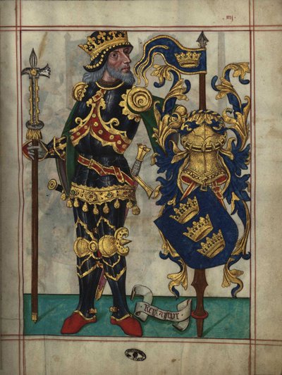 König Arthur aus Livro do Ameiro-Mor, 1509 von Unbekannt