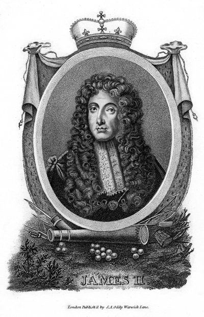 König Jakob II. von England von Unbekannt