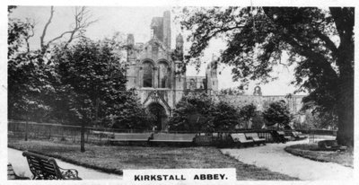 Kirkstall Abbey, Leeds, Yorkshire, ca. 1920er Jahre von Unbekannt