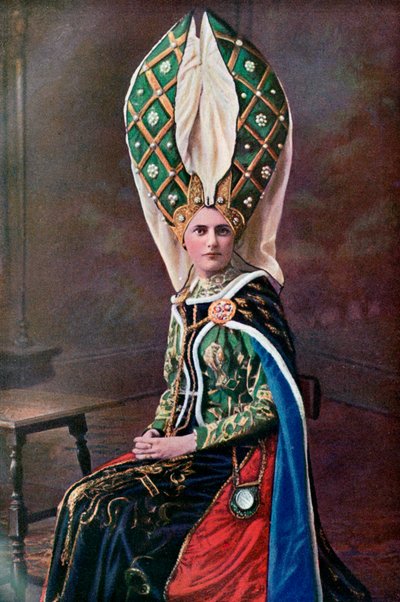 Damenkopfbedeckung, 1450-1470, 1910 von Unbekannt