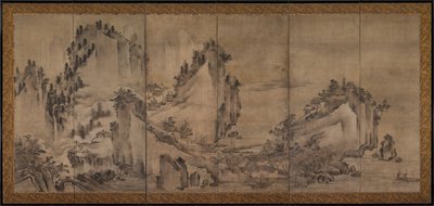 Landschaft, zweite Hälfte des 16. Jahrhunderts von Unbekannt