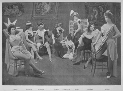 Le Foyer Des Artistes, 1900 von Unbekannt