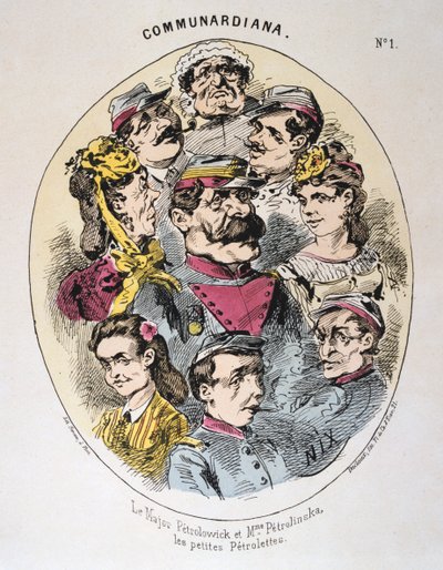 Die schönen Tage der Kommune, 1871 von Unbekannt