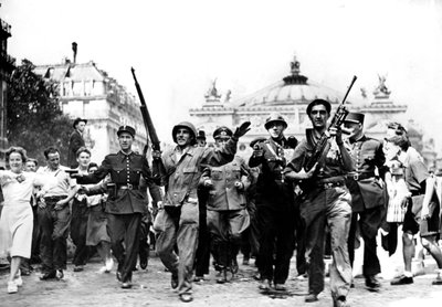 Befreiung von Paris, 25. August 1944 von Unbekannt