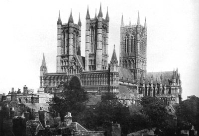 Kathedrale von Lincoln, 1926 von Unbekannt