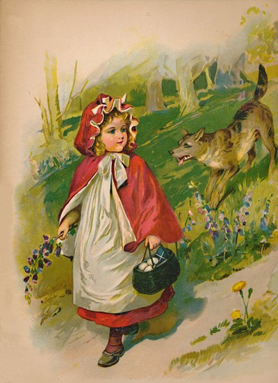 Rotkäppchen, 1903 von Unbekannt
