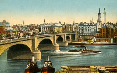 London Bridge, ca. 1910 von Unbekannt