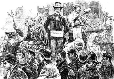 Londoner Dockarbeiterstreik, September 1889 von Unbekannt