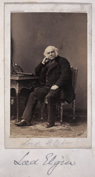 Lord Elgin, britischer Diplomat, ca. 1860 von Unbekannt