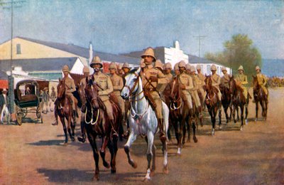 Lord Roberts betritt Pretoria, 1925 von Unbekannt