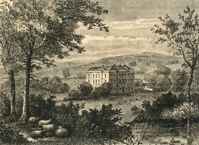 Haus von Lord Thurlow, Knights Hill, um 1878 von Unbekannt