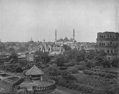 Lucknow, am Fluss Gumti, 19. Jahrhundert von Unbekannt