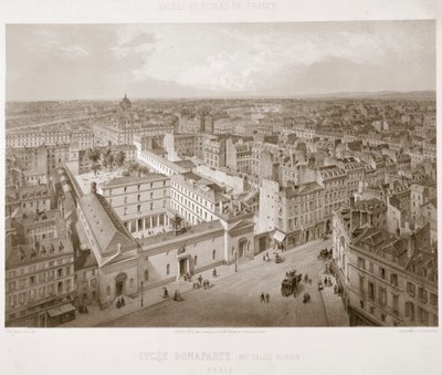 Lycée Bonaparte, Paris, 1867 von Unbekannt