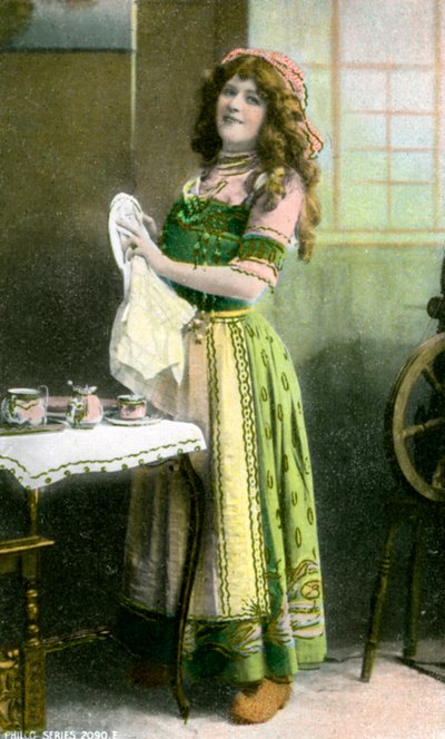 Mabel Love 1874-1953, englische Schauspielerin und Tänzerin, 1903 von Unbekannt