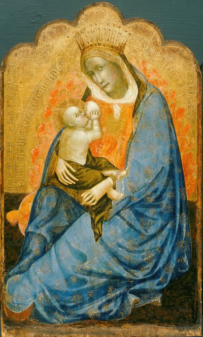 Madonna der Demut von Unbekannt