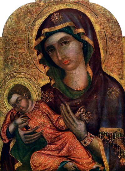 Madonna von Most, vor 1350, 1955 von Unbekannt