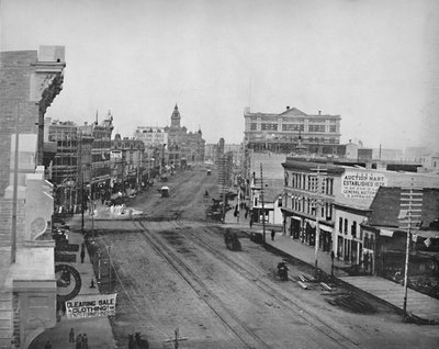 Hauptstraße, Winnipeg, Manitoba, um 1897 von Unbekannt