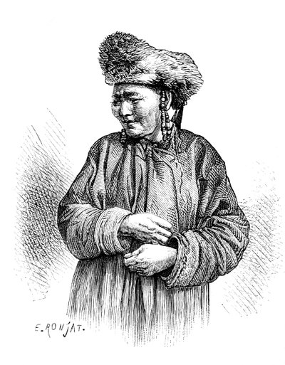 Mandschu-Frau, um 1890 von Unbekannt