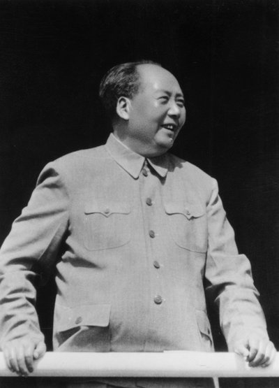 Mao Zedong, chinesischer kommunistischer Revolutionär und Führer, ca. 1950er-1960er von Unbekannt