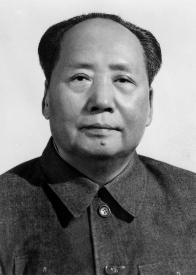 Mao Zedong, chinesischer kommunistischer Revolutionär und Führer, ca. 1950er Jahre von Unbekannt