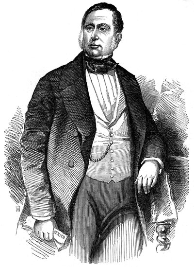 Mariano Arista, mexikanischer General und Politiker, 1853 von Unbekannt