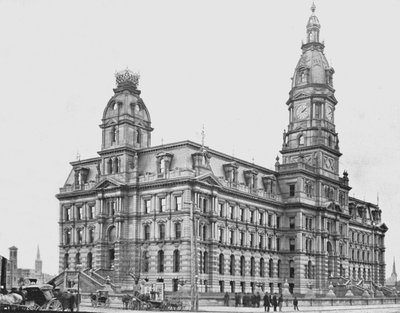 Marion County Courthouse, Indianapolis, USA, ca. 1900 von Unbekannt