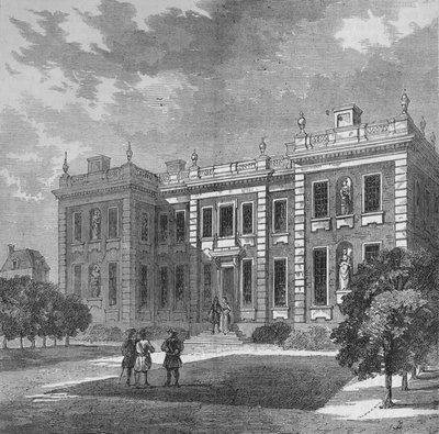 Marlborough House, Westminster, London, um 1710 von Unbekannt
