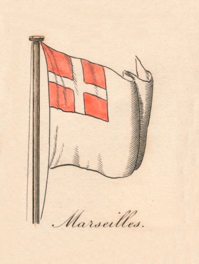 Marseille, 1838 von Unbekannt