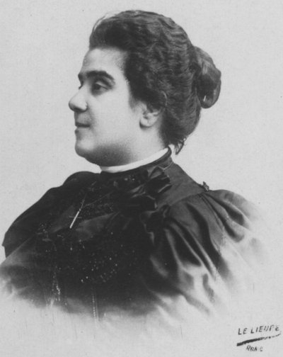 Mathilde Serao, ca. 1893 von Unbekannt