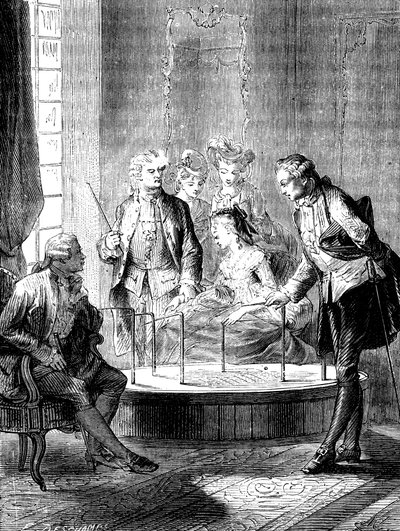 Mesmers Wanne, ca. 1870 von Unbekannt