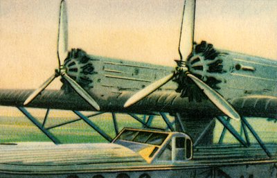 Metall-Flugzeugpropeller, 1932 von Unbekannt
