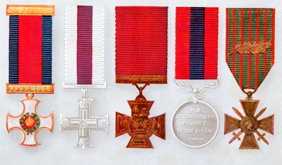 Militärische Auszeichnungen von Unbekannt