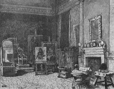 Millais Studio, 1890 von Unbekannt