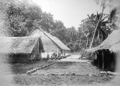 Mission, Ureparapara, Torba Provinz, Vanuatu, 1885 von Unbekannt