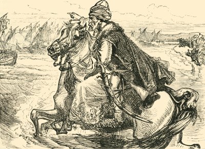 Mohammed II. ermutigt seine Seeleute, 1890 von Unbekannt
