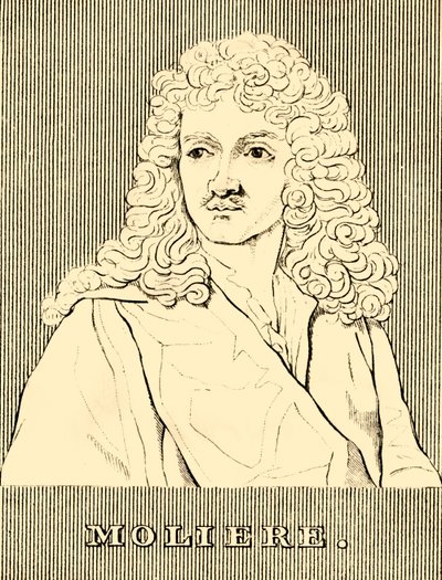 Molière, 1622-1673, 1830 von Unbekannt