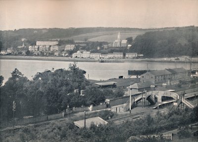 Monkstown - Vom Monkstown Pier Bahnhof, 1895 von Unbekannt