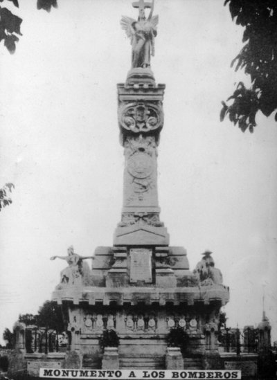 Denkmal für Feuerwehrleute, 1897, 1920er Jahre von Unbekannt