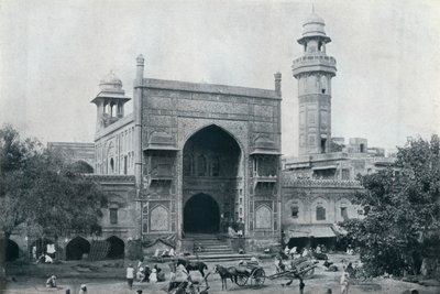 Moschee von Wazir Khan, Lahore, um 1942 von Unbekannt