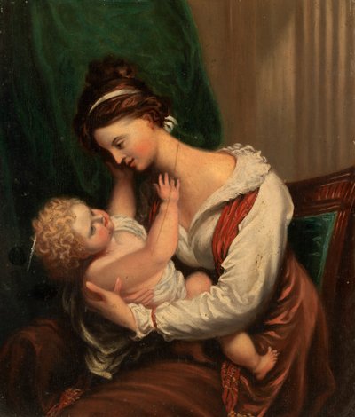 Mutter und Kind von Unbekannt
